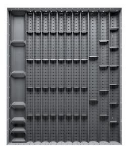 Bott cubio deep plastic trough kit C for drawers 650x750mm Bott Cubio Tool Storage Drawer Units 650 mm wide 750 deep 43020039 